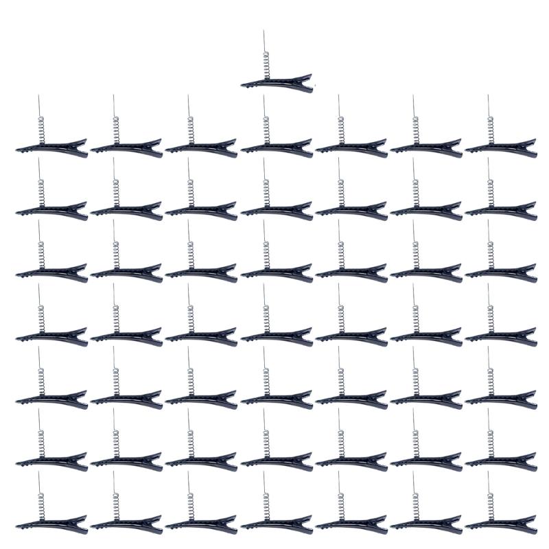 Secure Hairpin Crafting Attachments Convenient Hairpin Crafting Supplies Chic Barrette Clip Attachment with Spring