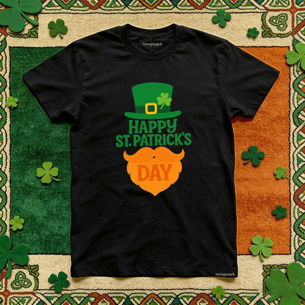 Happy St Patricks Day Its A Great Faith Day for The Irish Premium TShirt Women Unisex Casual Cotton Graphic Shirt Oneck Shirt