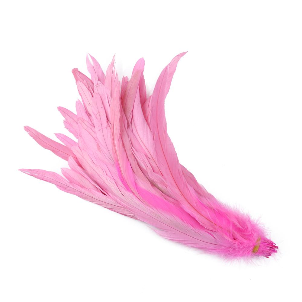 100Pcs 25-40Cm /10-16Inch Rooster Tail Feathers Bulk Natural Plumes Large Pheasant Cock Clothing Jewelry Accessories Party Decor