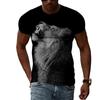 The king Of Beasts Cool Lion 3D Printing Pattern T-shirts Summer Fashion Avant-garde Personality Hip-hop Men O-neck Short-sleeved T-shirts