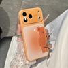 Gradient Bear 3D Cartoon Case for iPhone 17 Pro Max - Trendy Protective Cover