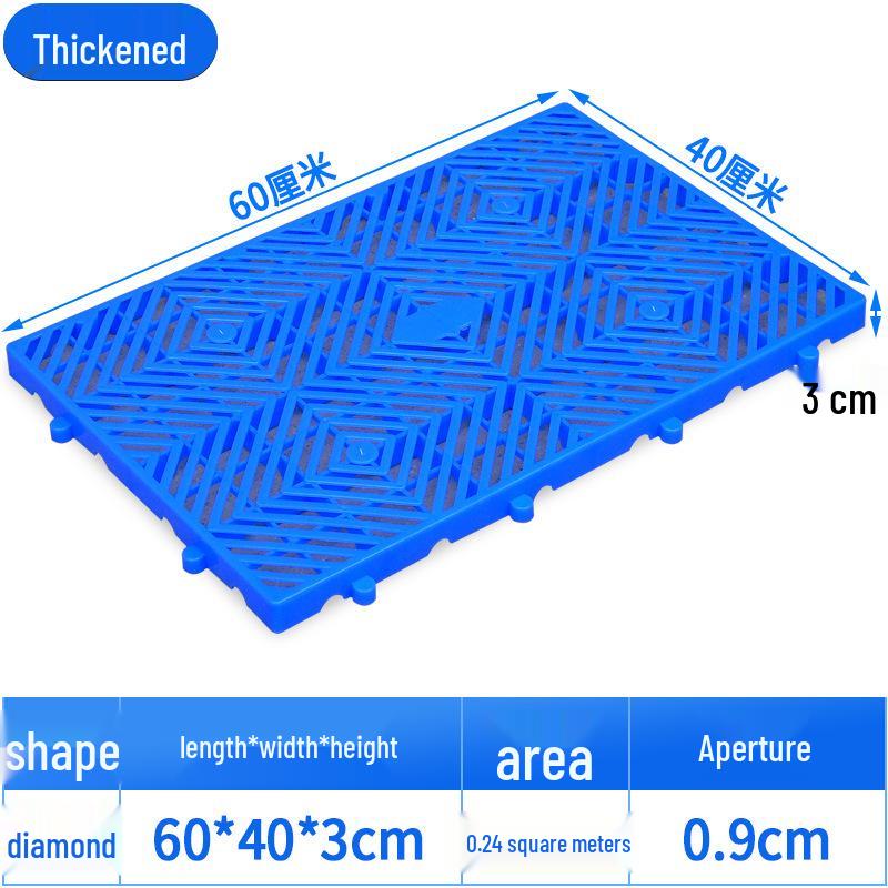 Moisture-Proof Plastic Mesh Board for Freezer, Warehouse, and Supermarket Display