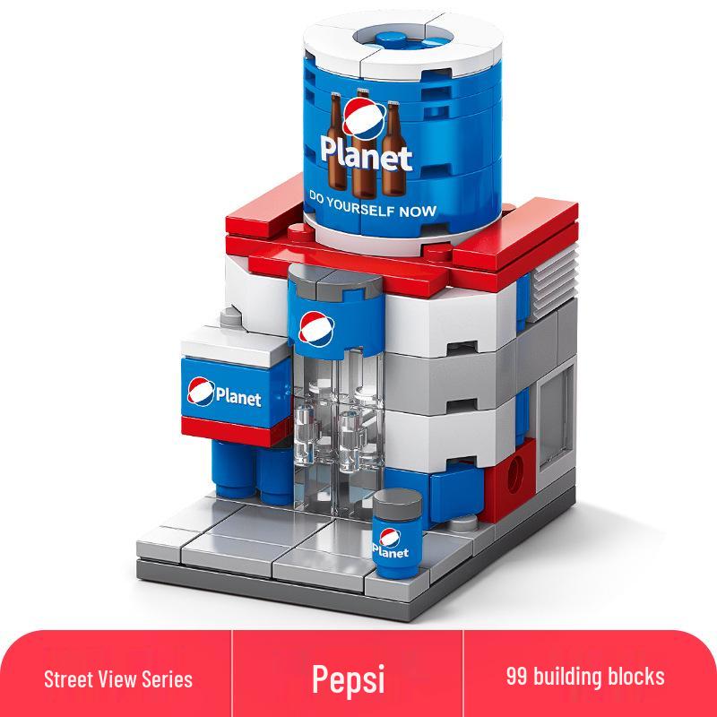 Lele Brothers Compatible Building Blocks: Educational Interlocking House Model for Kids