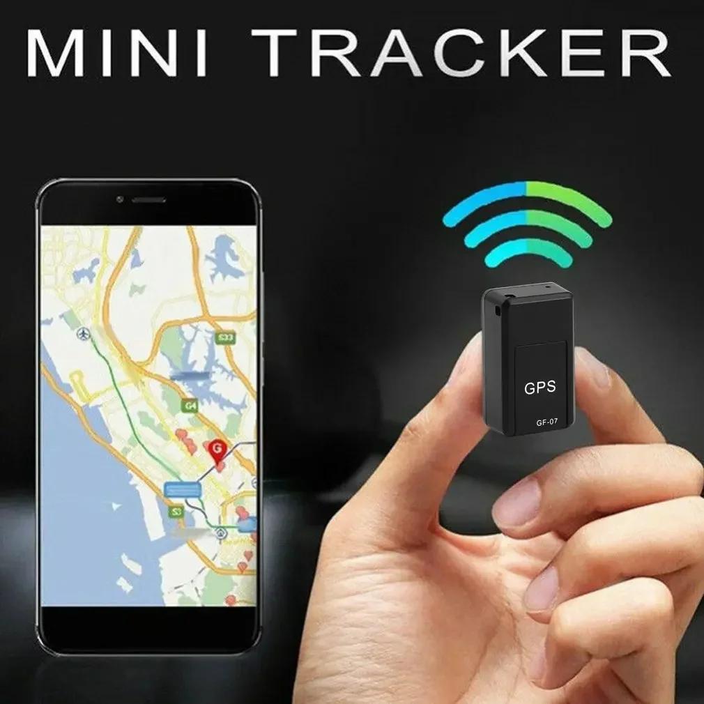 Car Tracker Mini GF-07 GPS Real Time Tracking Anti-Theft Anti-lost Key Pet Locator Strong Magnetic Mount SIM Message Positioner