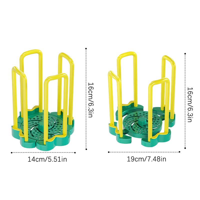 Kitchen Cupboard Household Retractable Bowl Plate Basin Drain Rack Multi-Function Desktop Dish Rice Bowl Storage Rack