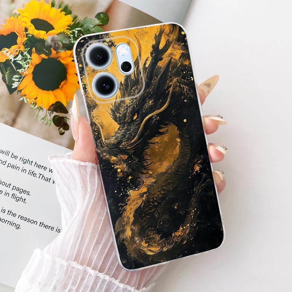 For Oppo Reno 14 Pro Case Reno14 F 5G Colorful Flowers Painted Cover Soft Slim Phone Case For Oppo Reno 14F Reno14 FS Pro Fundas
