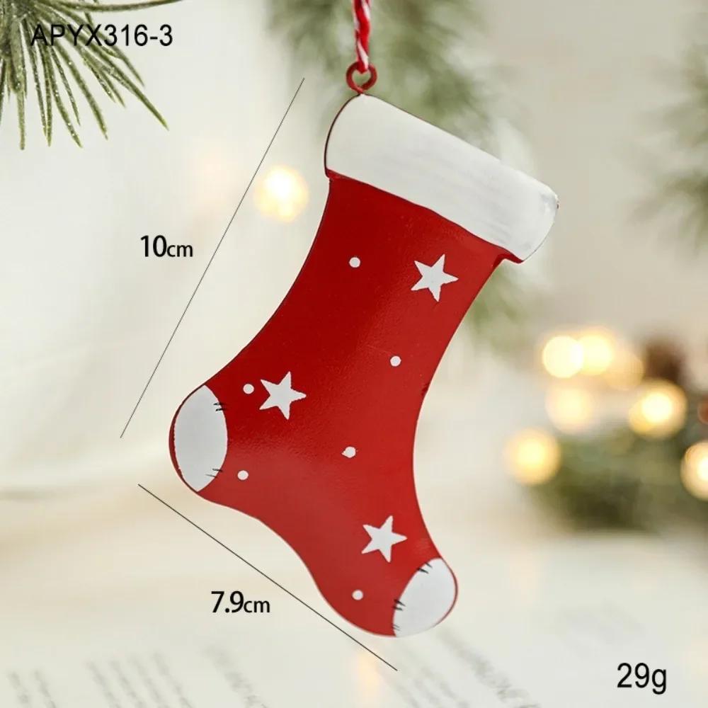 Cartoon Angel Girl Christmas Decorations Multicolor Wrought Iron Drop Ornaments Festival Accessories Handicraft