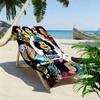 Mafalda Print Beach Towel, Large Soft Quick Dry Towel for Beach Camping Swimming