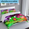 3PCS Un-speakable Bedding Set,Including 1pc Duvet Cover And 2pcs Pillowcases Perfect for Bedroom, Dormitory, Large size Fan Christmas gift