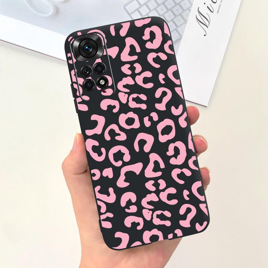 Für Xiaomi Redmi Note 11 4G Hülle Weiches Flüssigsilikon Süße Katze Schöner Stoßfänger Fundas Für Xiaomi Redmi Note 11 Pro Note11s 4G 5G