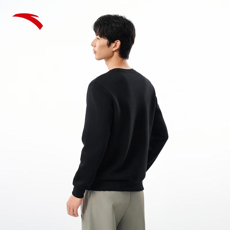 Anta Men's Round Neck Pullover Sweatshirt