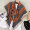 Women S Korean Style Square Scarf Elegant Air Conditioner Shawl