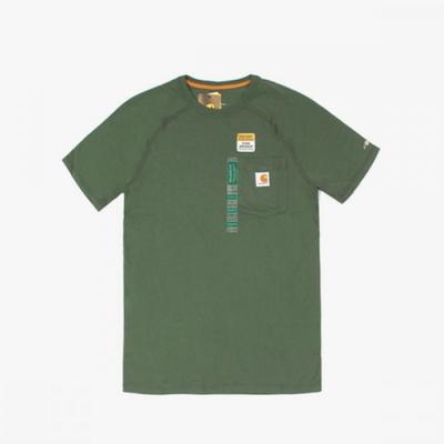 carhartt 100410 Force Bavlna Del Monte Kapsa Krátký rukáv Tričko Mech 6016 6016