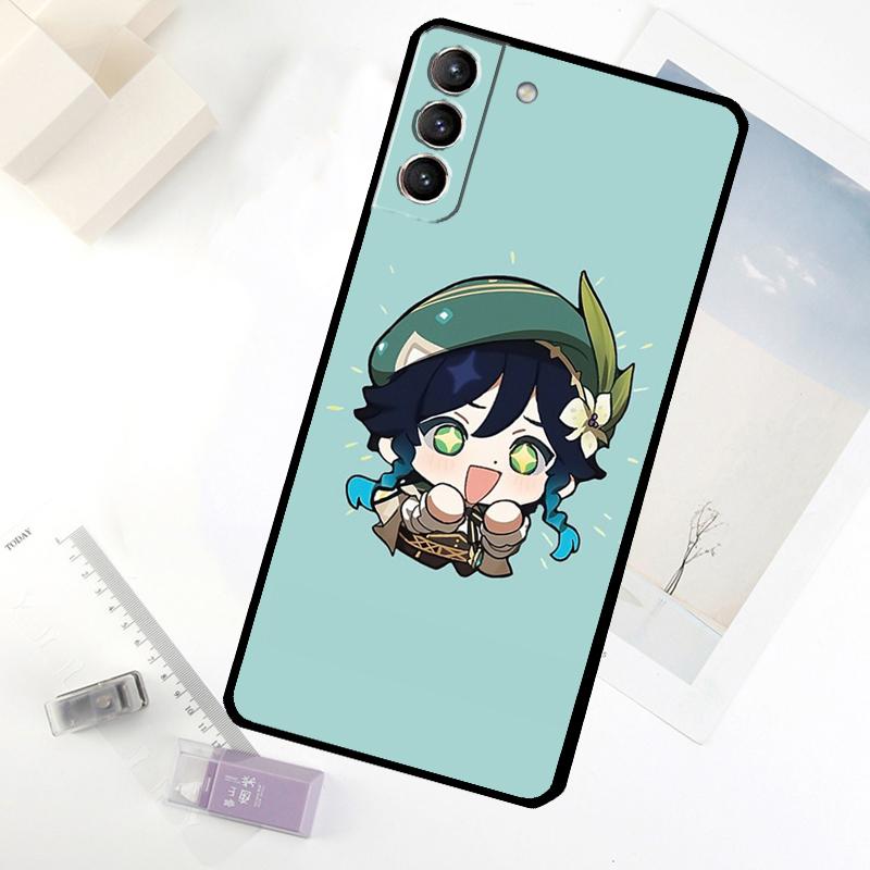 

Genshin Impact Venti Game Phone Case For Samsung Galaxy S24 FE S23 Ultra S21 S22 S25 S26 Ultra S10 Plus S20 FE Cover Galaxy S25 FE