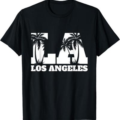 Los Ángeles LA California Camiseta de Regalo1