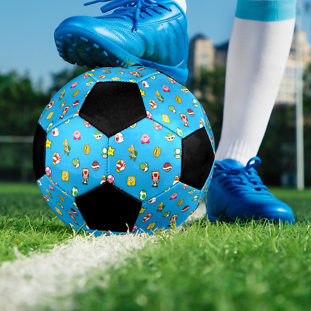 Mario Theme Size 5 Soccer Ball, Suitable for Both Indoor and Outdoor Matches, a Gift Suitable for Everyone.