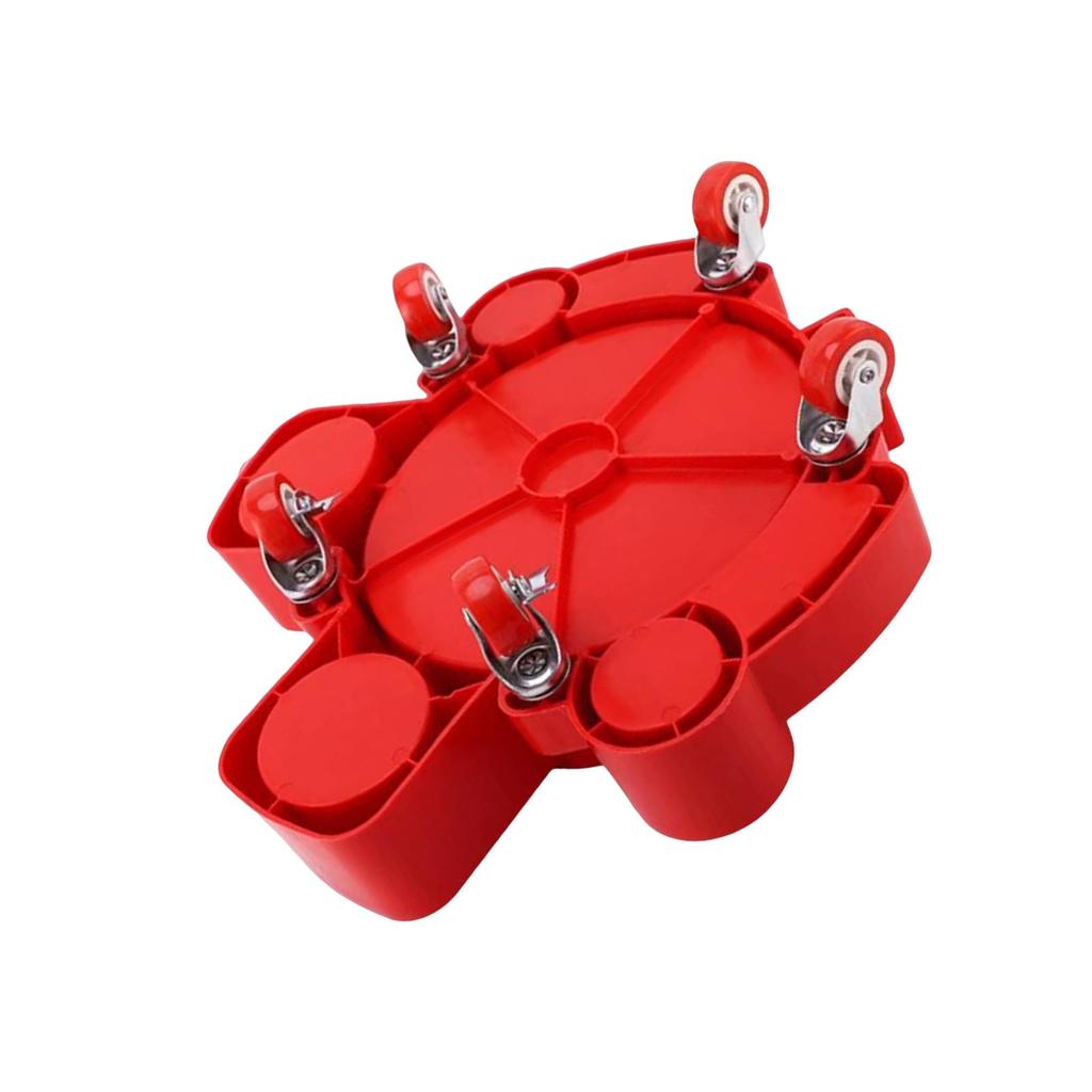 Bucket Rolling with Swivel Casters Automotive Wash Insert Locking Heavy Duty
