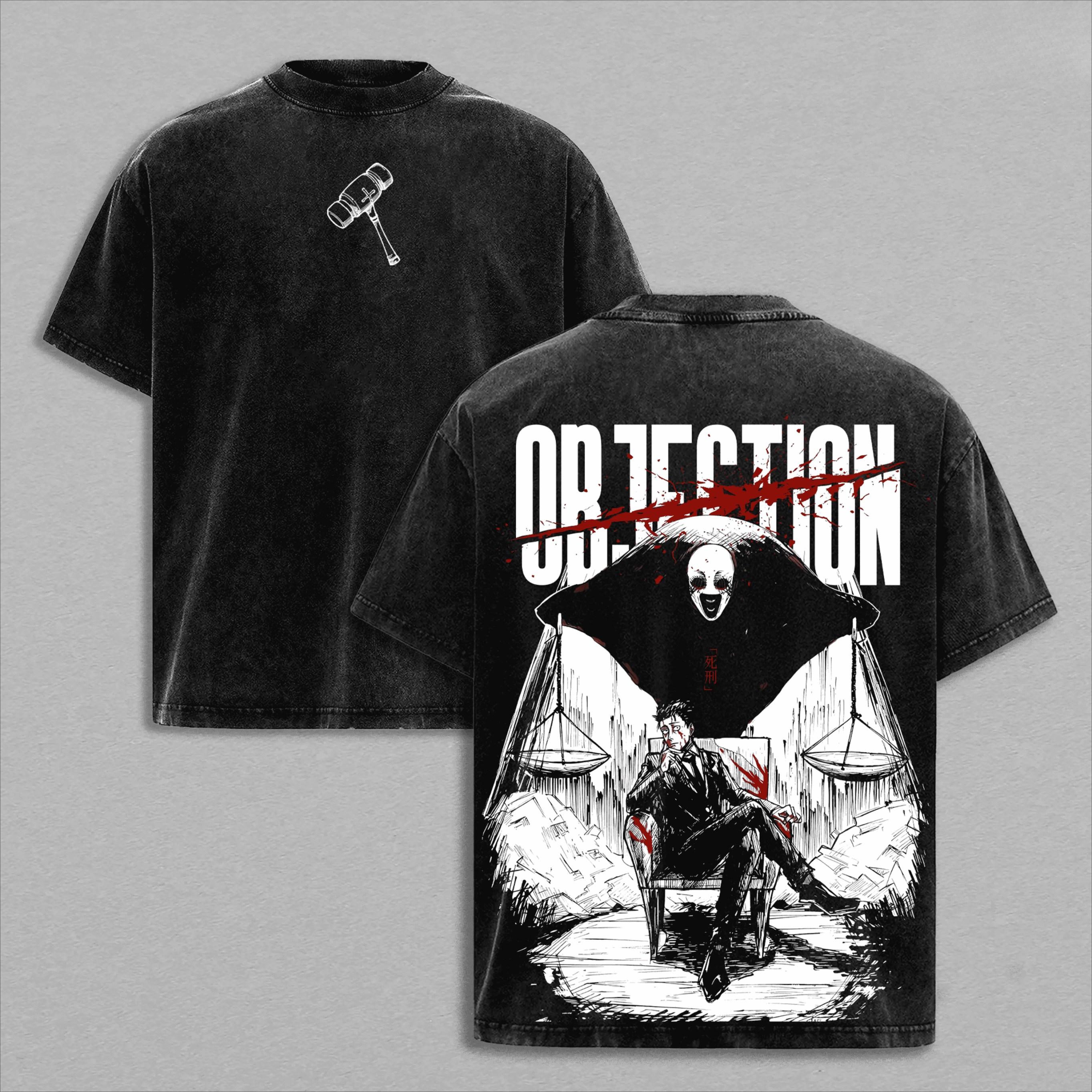 

Hiromi Higuruma Jujutsu Kaisen T-shirt Anime Vintage Washed Tshirt Summer High Quality Pure Cotton Tee Shirt Tops Men Clothing S чёрный