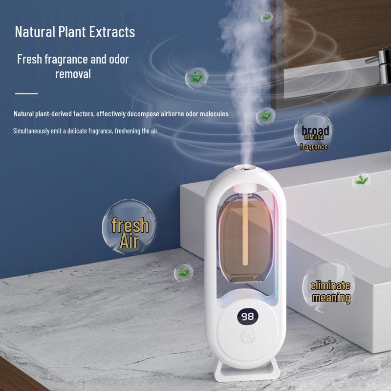Automatic Aroma Diffuser & Deodorizer for Hotels, Toilets, and Bathrooms