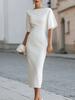 Rochie Midi/Maxi Elegantă și Subțietoare pentru Femei