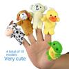 Creative Children's Mini Plush Animal Finger Puppet Toy