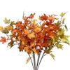 Simulation Ahornblatt Erntedankfest Herbstfarben Festival Party Innendekoration Künstliche Pflanzen