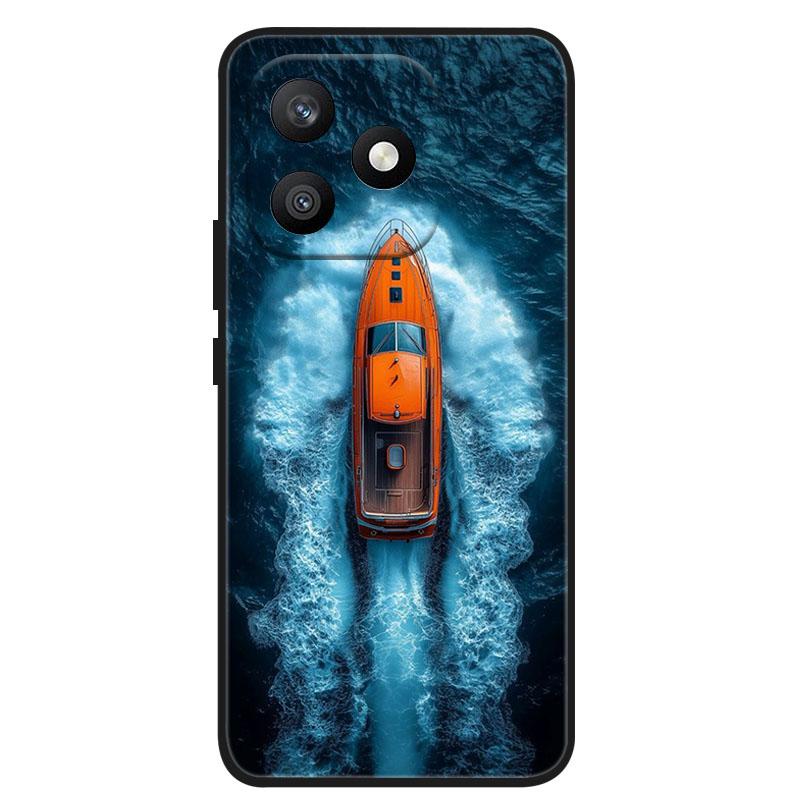 For Honor X8D Case Fashion Animal Painted Silicone Phone Back Cover For Honor X8d 4G 2026 Cases Soft TPU Shockproof Bumper Funda