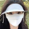 Sunscreen Face Scarf Face Cover Summer Face Gini Mask Adjustable Ice Silk Mask  Outdoor