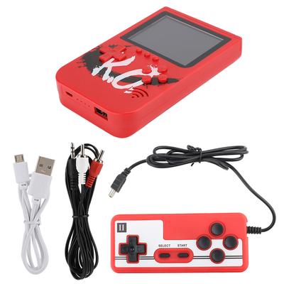 Console Portatile Mini Retro per Giochi Portatili con Power Bank da 10000mAh e Gamepad 400 GiochiRosso