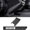 Rear Air Vent Outlet Cover For Tesla Model Y Juniper Model 3 Highland PU Leather Back Exhaust Vent Pad Car Interior Accessories