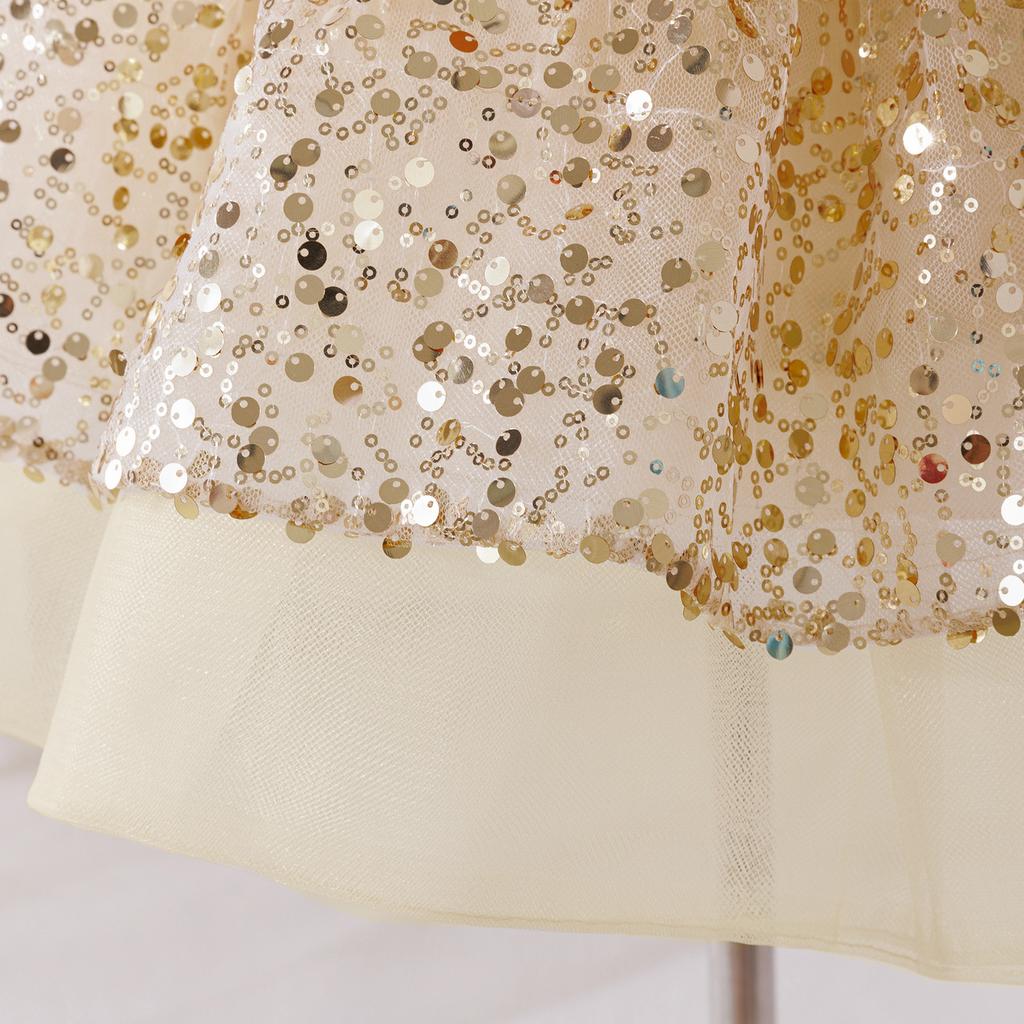 Rochie de Prințesă pentru Domnișoară de Onoare Pentru Nuntă Vară Copil Formal Fundă Rochie Lungă Pentru Școală Petrecere de Seară Copii Anul Nou Haine L6021