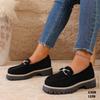 2025 autumn new foreign trade large size women's casual shoes European and American style round head light and comfortable feet