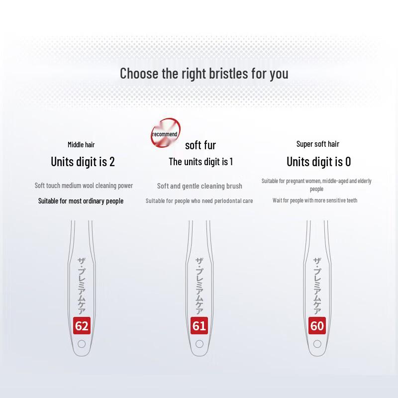 Ebisu 6-Row Manual Toothbrush, 4-Count