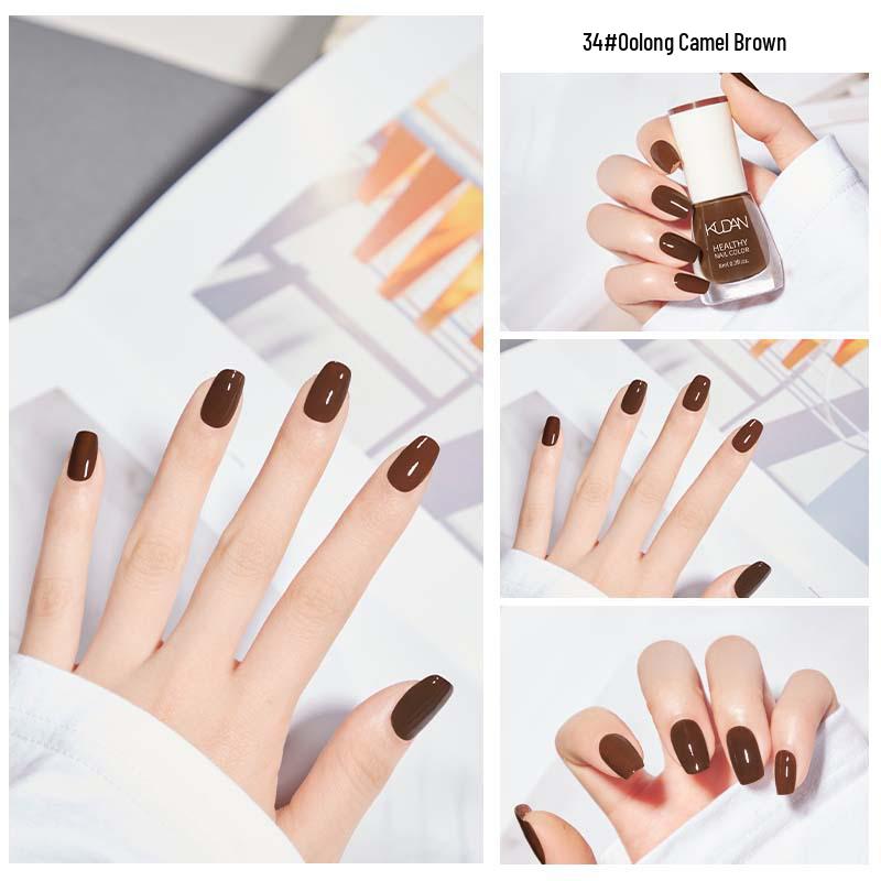 Cool Dan Long-Lasting, Quick-Dry, Peelable Nail Polish for Autumn & Winter