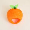 Ny Rolig Satsumas-Huvudbonad Plysch Satsumas-Hatt Tecknad Frukt-Huvudbonad Hatt Fotorekvisita för Kvinnor Män Gåvor