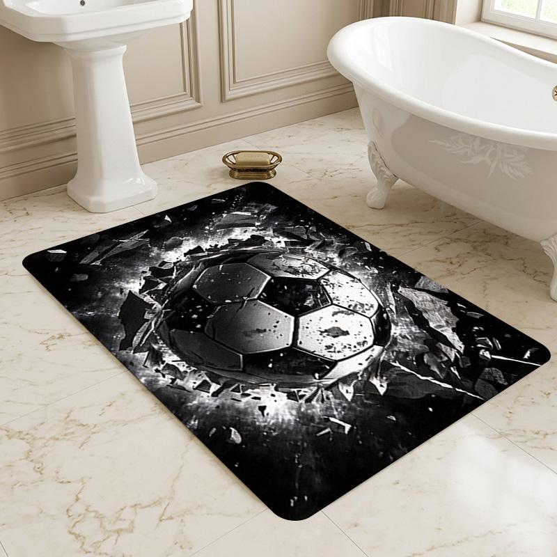 Soccer Impact Living Room Nonslip Area Rug Soft Carpet For Bedroom Game Playroom Sofa Office Home Decor Doormat Christmas Gift C9302812