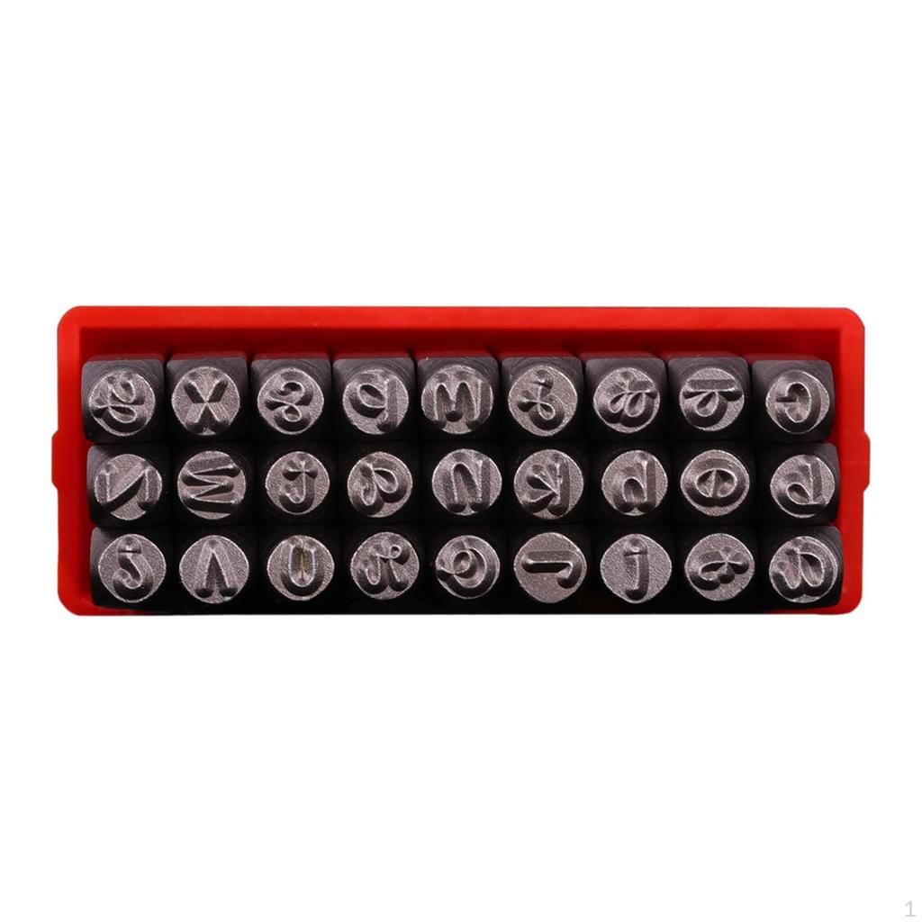 Alphabet And Number Metal Stamping Tool Set for Jewelry Crafting