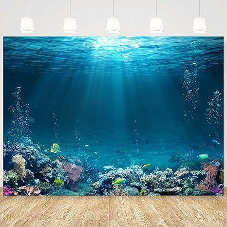 

Фотофон Подводный мир Баннер-декорация для детского дня рождения 210x150cm