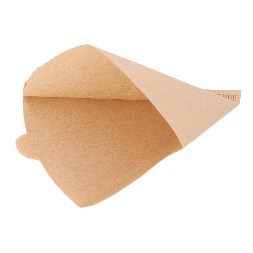 100-Pack Conical Coffee Filter Paper, Healthy and Hygienic for Commercial and Home Use ()