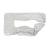 Cover Pillowcase for Pregnancy Pillow Type U Babyuniverse 100% Cotton - Gray Dots