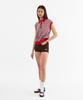 Minasu Color Combination Stripe Sleeveless_Red
