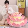Toys Fun Lotus Mat Decoration Lotus Plush Toys Plush Guanyin Seat Cushion Lucky Lotus Plush Cushion
