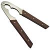 KAI Walnut & Ginkgo Split Kai House Select Body: Stainless Steel Handle: Natural Wood 182 X 42 X 12 Mm DH-7249