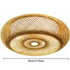 Japanese Style 40/60CM Bamboo Art Lamp Shade for Pendant Lamp Ceiling Hanging Lamp Cover for Home Decor Room E27 Lampshade