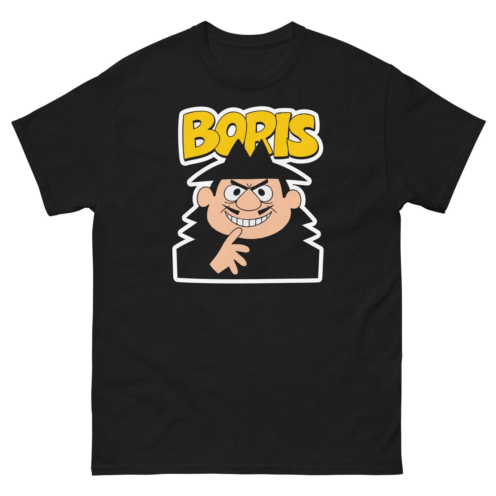BORIS Badenov Villain T Shirt Vintage Retro Animation Unisex classic tee S