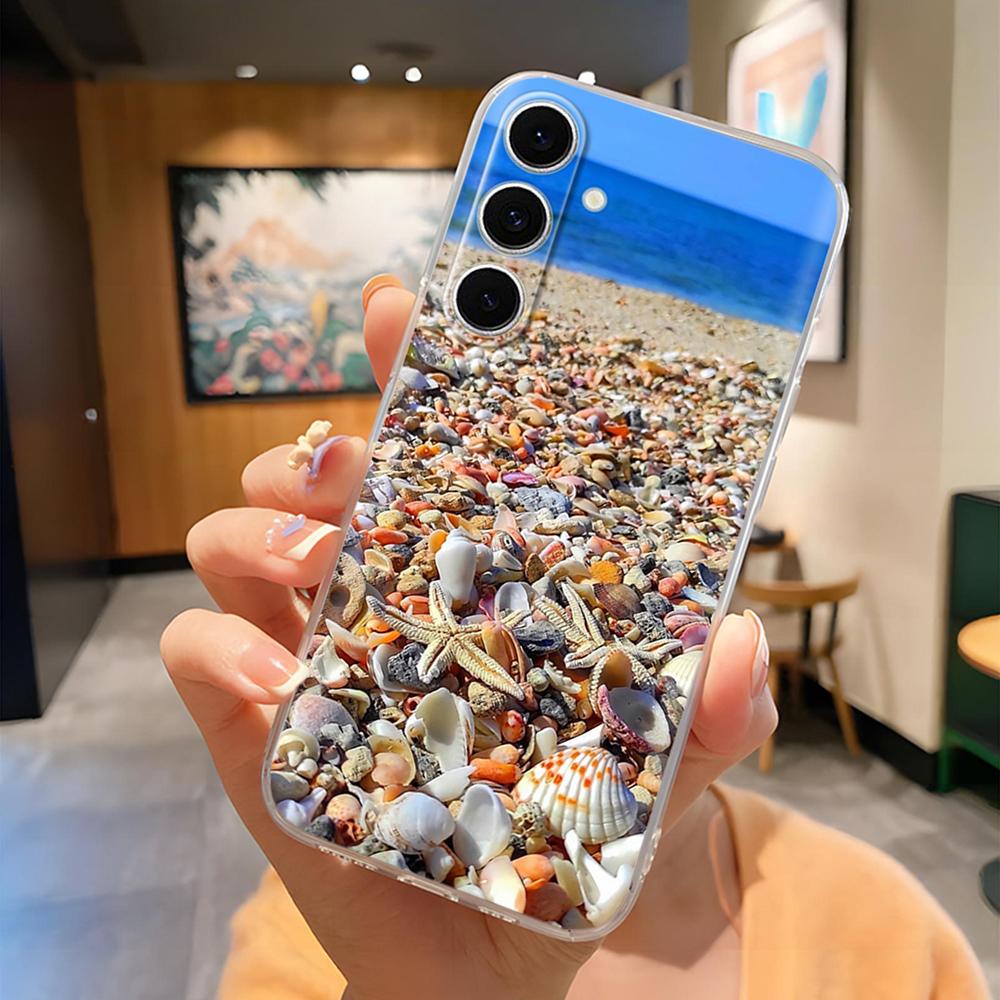 Für Samsung Galaxy M55 Hülle Klar Funda Flüssigsilikon Kameraschutz Handy-Rückseite Für Samsung M55 M156B Coque Bumper