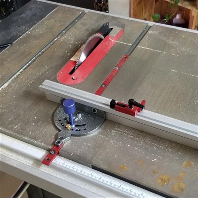 Fashion Creativity Profile Fence T-Track and Sliding Bracket Gage Barrier Woodworking Connector