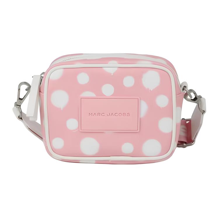 

Marc Jacobs Polka Dot Print Design Polyester Shoulder Bag Kids bags Pink White JVM1696908421212 Basic Set (Bag+Dust Bag)
