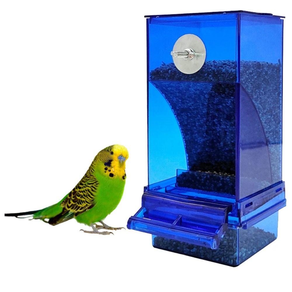 For Smail Bird Parakeets with Perch Food Container Bird Feeders Bird Cage Accessories Feeder Bowls