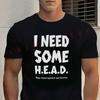 I Need Some Hugs Graphic Motorcycle T-shirt